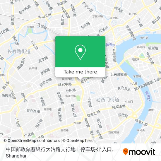 中国邮政储蓄银行大沽路支行地上停车场-出入口 map