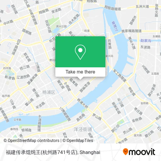 福建传承馄饨王(杭州路741号店) map