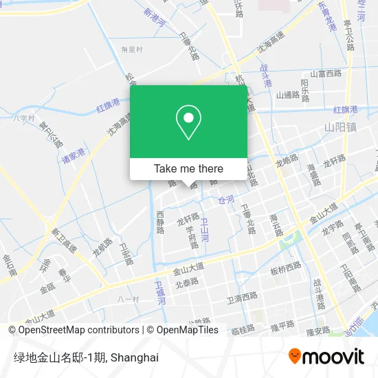 绿地金山名邸-1期 map