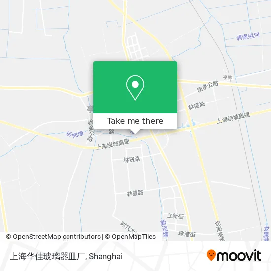 上海华佳玻璃器皿厂 map