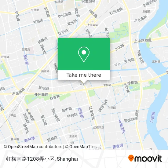 虹梅南路1208弄小区 map