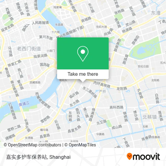 嘉实多护车保养站 map
