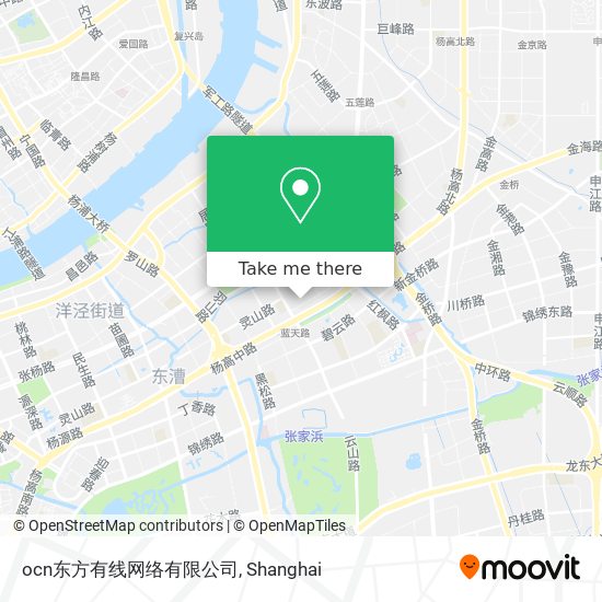 ocn东方有线网络有限公司 map