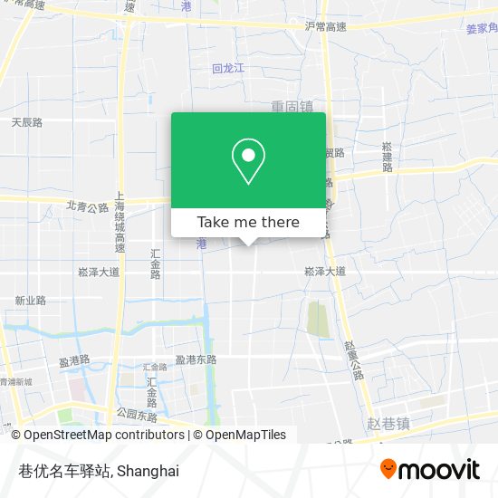 巷优名车驿站 map