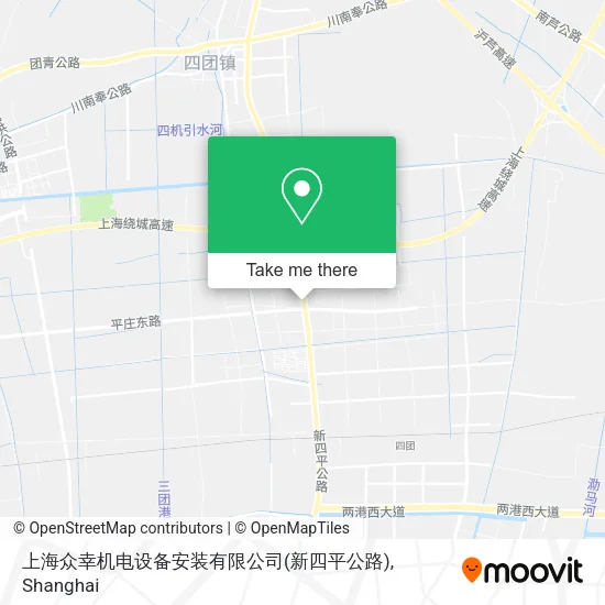 上海众幸机电设备安装有限公司(新四平公路) map
