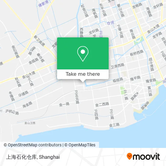 上海石化仓库 map