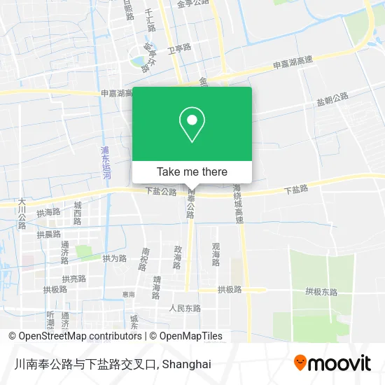 川南奉公路与下盐路交叉口 map