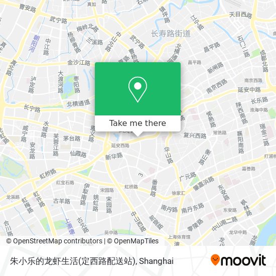 朱小乐的龙虾生活(定西路配送站) map