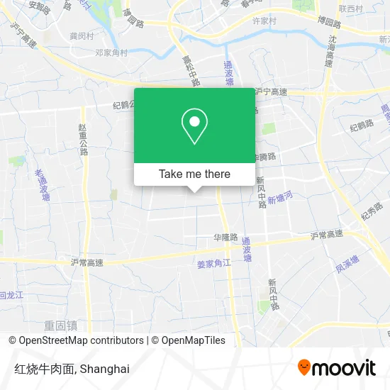 红烧牛肉面 map