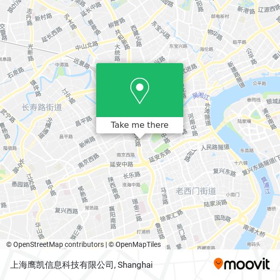 上海鹰凯信息科技有限公司 map