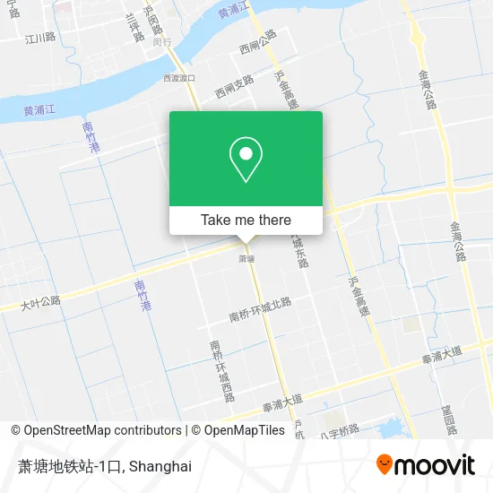 萧塘地铁站-1口 map