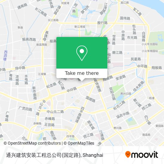 通兴建筑安装工程总公司(国定路) map