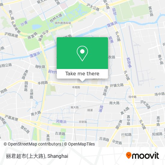 丽君超市(上大路) map