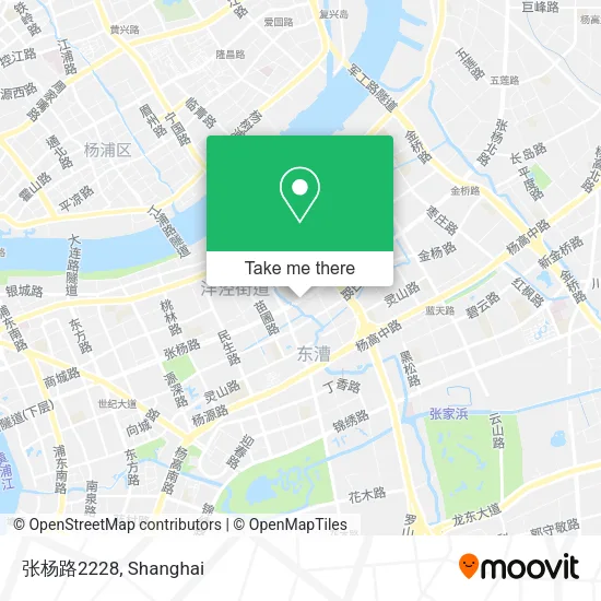 张杨路2228 map