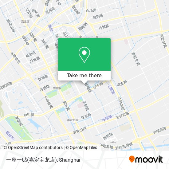 一座一贴(嘉定宝龙店) map