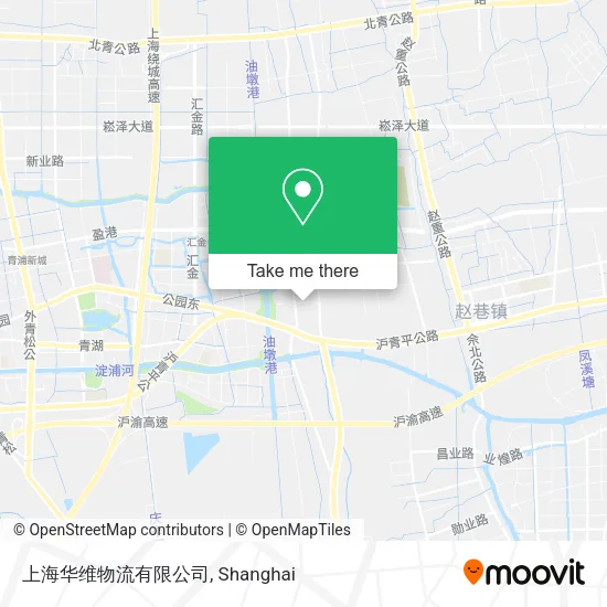 上海华维物流有限公司 map