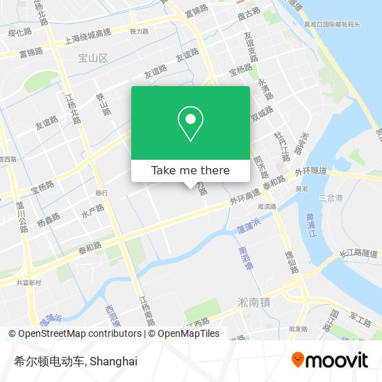 希尔顿电动车 map
