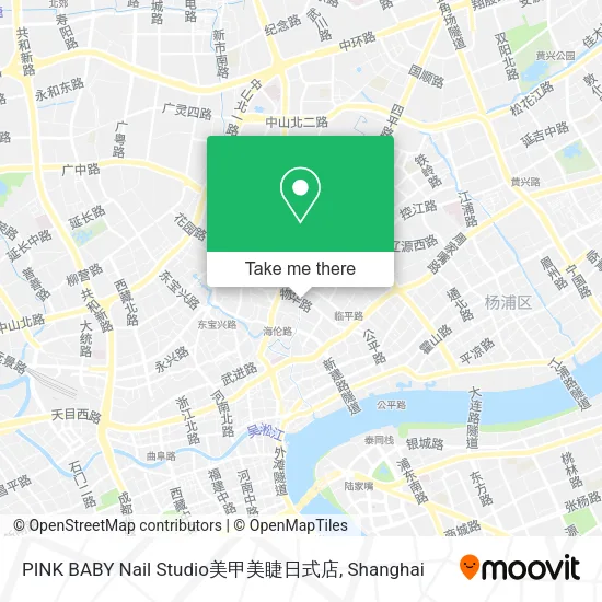 PINK BABY Nail Studio美甲美睫日式店 map