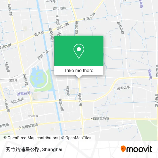 秀竹路浦星公路 map