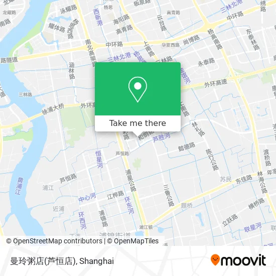 曼玲粥店(芦恒店) map
