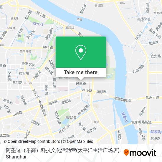 阿墨逗（乐高）科技文化活动营(太平洋生活广场店) map