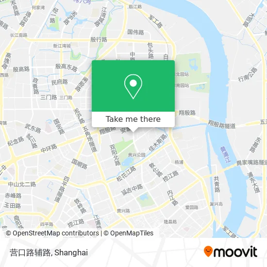 营口路辅路 map