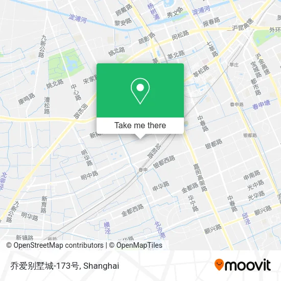 乔爱别墅城-173号 map
