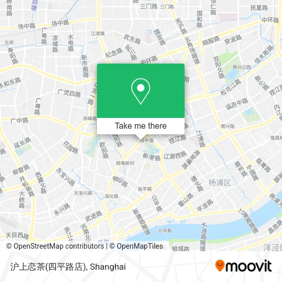 沪上恋茶(四平路店) map