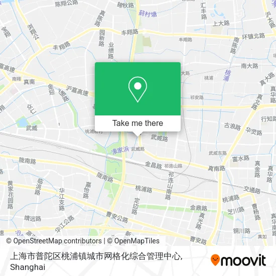 上海市普陀区桃浦镇城市网格化综合管理中心 map