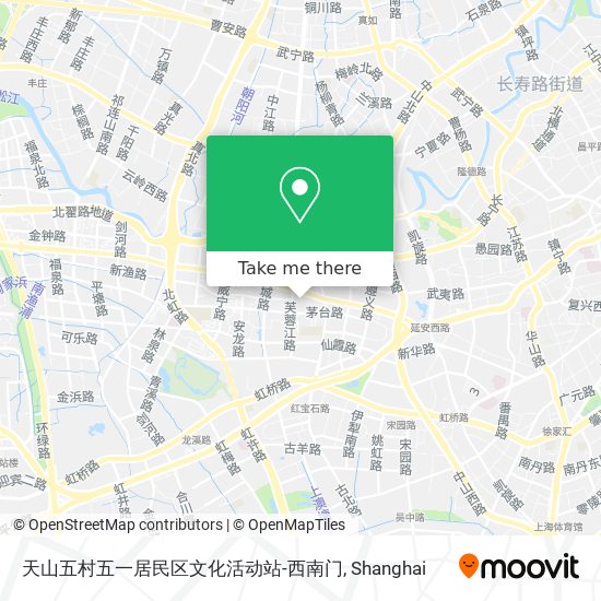 天山五村五一居民区文化活动站-西南门 map