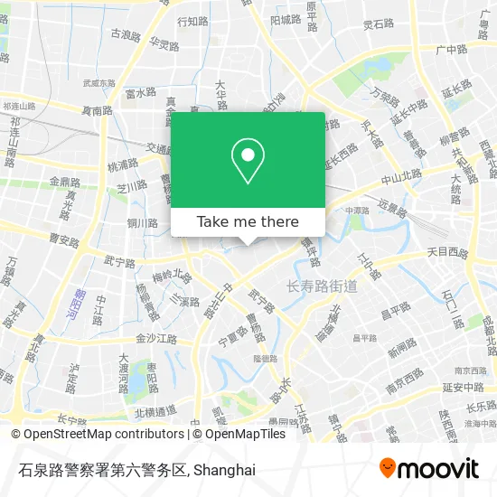 石泉路警察署第六警务区 map