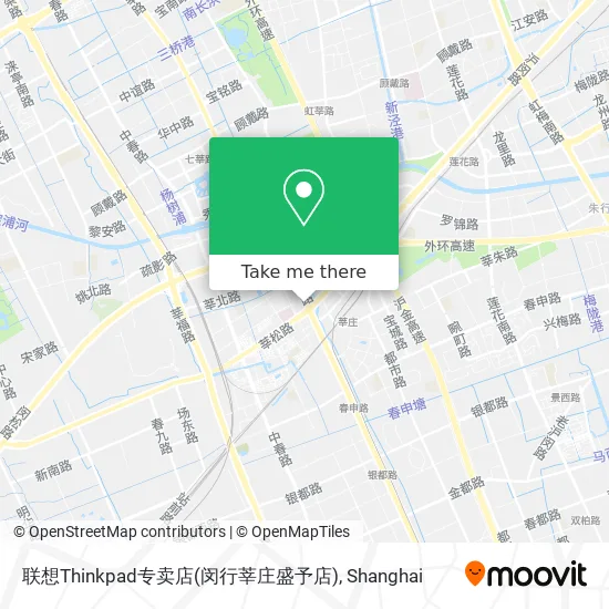 联想Thinkpad专卖店(闵行莘庄盛予店) map