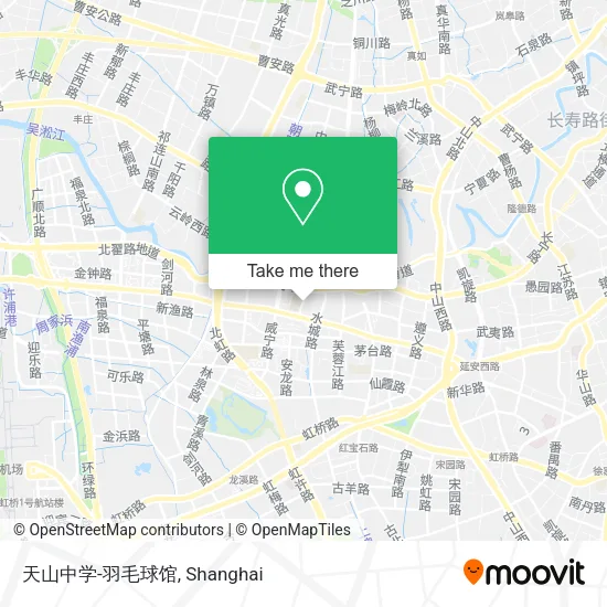 天山中学-羽毛球馆 map