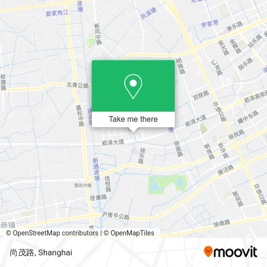 尚茂路 map