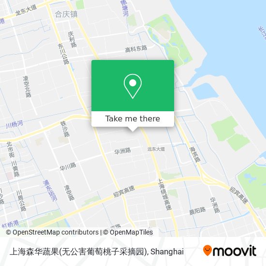 上海森华蔬果(无公害葡萄桃子采摘园) map