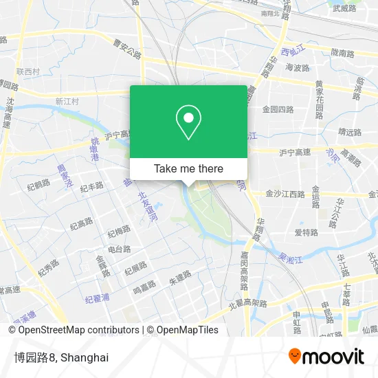 博园路8 map
