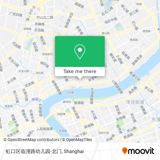 虹口区临潼路幼儿园-北门 map