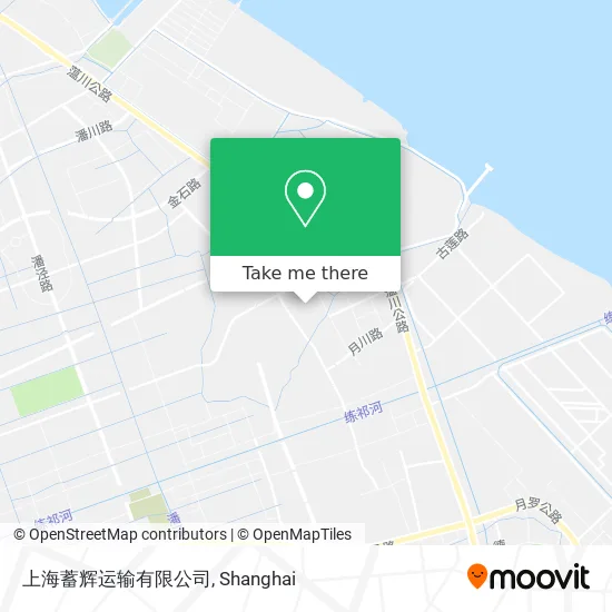 上海蓄辉运输有限公司 map