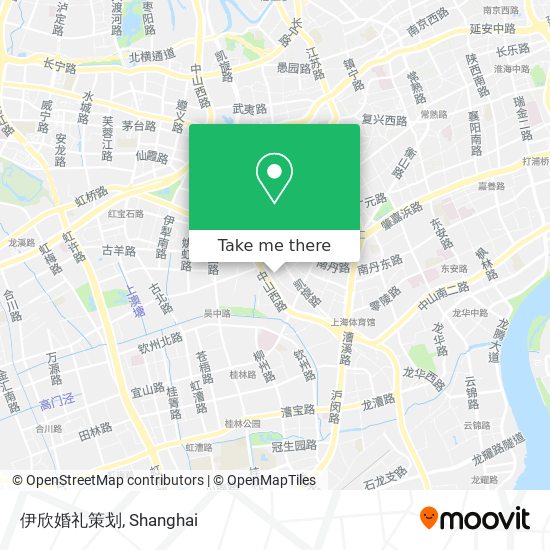 伊欣婚礼策划 map