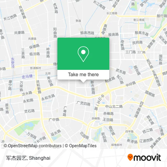 军杰园艺 map