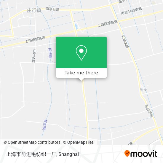 上海市前进毛纺织一厂 map