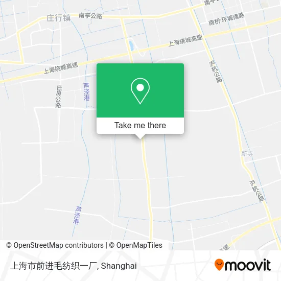 上海市前进毛纺织一厂 map