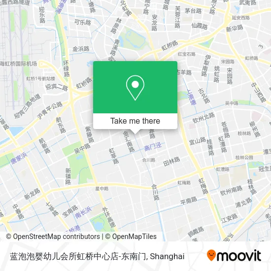 蓝泡泡婴幼儿会所虹桥中心店-东南门 map