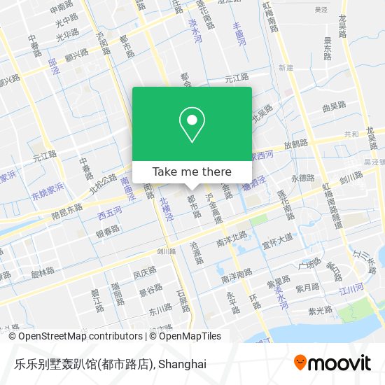 乐乐别墅轰趴馆(都市路店) map