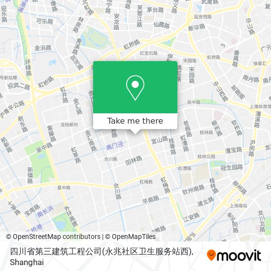 四川省第三建筑工程公司(永兆社区卫生服务站西) map