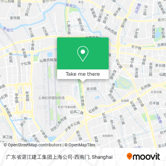 广东省湛江建工集团上海公司-西南门 map