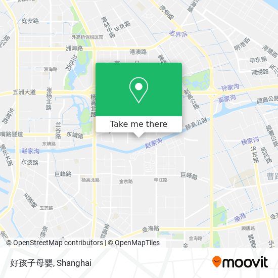 好孩子母婴 map