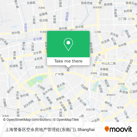 上海警备区空余房地产管理处(东南门) map