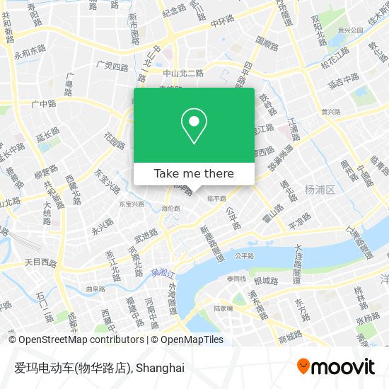 爱玛电动车(物华路店) map