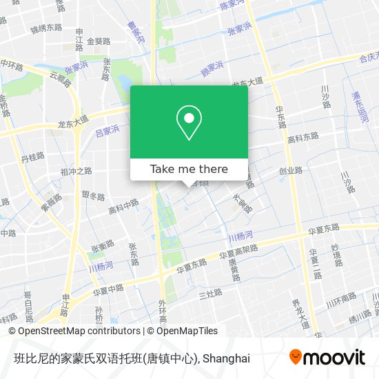 班比尼的家蒙氏双语托班(唐镇中心) map